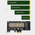 thumbnail image 3 of M2 NVME Riser Card M2 NVME to Pcie X1 Riser Card for WIN10, 3 of 5