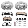 thumbnail image 3 of PowerStop Front Z36 Truck & Tow Carbon-Fiber Ceramic Brake Pad and Drilled and Slotted Rotor Kit Fits: CADILLAC Select Models K3132-36, 3 of 9
