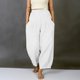 thumbnail image 4 of Pantalones de Cintura Elástica para Mujeres de Cintura Alta Color Sólido con Bolsillos, Pantalones de Longitud Completa Casual para Todas las Estaciones, 4 of 6