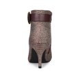 thumbnail image 2 of BLISSFUL STEP Women's Stiletto High Heels Mesh Fabric Ankle Boots, 2 of 7