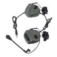 thumbnail image 1 of Orejeras para Disparo con Micrófono, Auriculares para Disparo Orejeras para Disparo Reducción de Ruido Amplificación del Sonido Orejeras para Disparo Aspecto Llamativo, 1 of 8
