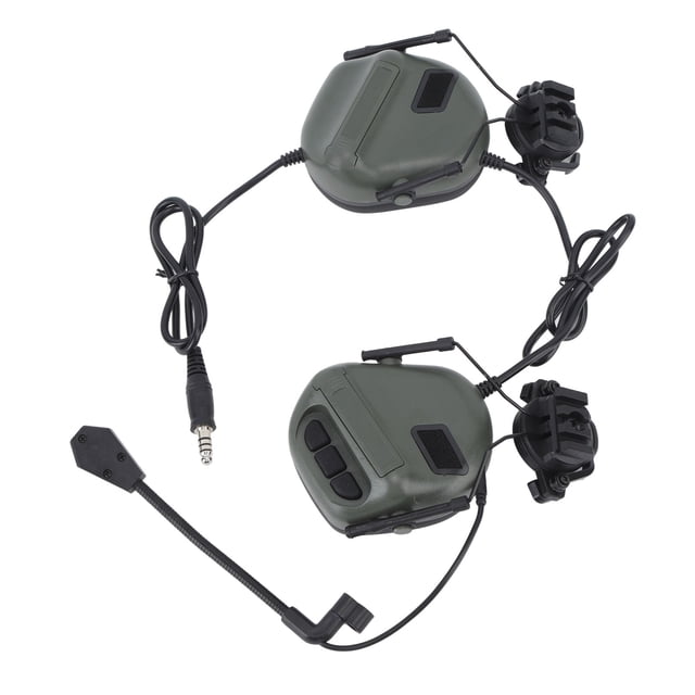 Orejeras para Disparo con Micrófono, Auriculares para Disparo Orejeras para Disparo Reducción de Ruido Amplificación del Sonido Orejeras para Disparo Aspecto Llamativo