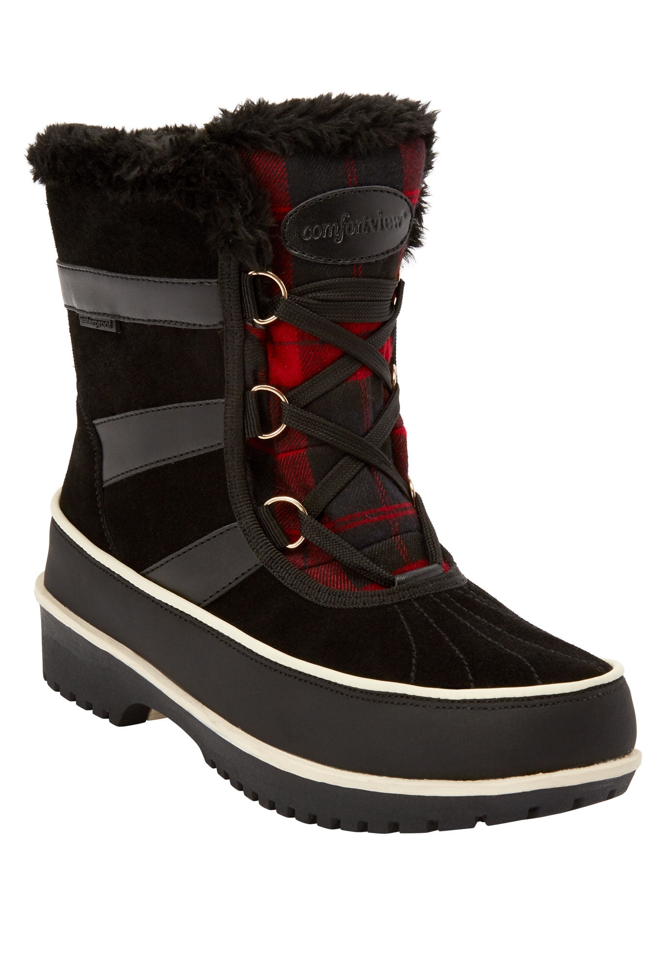 womens wide width waterproof boots