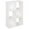 ClosetMaid 6-Cube Laminate Organizer, White