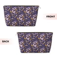 thumbnail image 2 of Picia Snake And Floral Printed Leather Travel Toiletry Bag,Cosmetic Organizer, Makeup Travel Bag, Durable Travel Pouch, Compact Toiletry Bag, Travel Accessories, 2 of 6