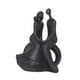 thumbnail image 2 of Estatua de pareja, escultura de amantes, colección moderna, adorno decorativo de escritorio para sentarse, 2 of 9