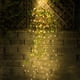 thumbnail image 2 of Guirnalda de luces LED de 100/200/280 luces LED de cobre con forma de cascada, decoración para árbol de Navidad, bodas, fiestas y festividades, 2 of 5