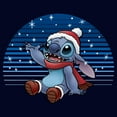 thumbnail image 2 of Men's Lilo & Stitch Catching Snow Graphic T-Shirt, 2 of 5