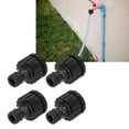 thumbnail image 4 of Hose Adapter, Plastic Faucet Connector,  Sealing Black For Washing Machine Garden Hose, 4 of 8