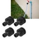 thumbnail image 4 of Adaptador De Manguera, Conector De Grifo De Plástico, 12 Piezas Negras Para Lavadora De Manguera De Jardín ANGGREK Otros, 4 of 8