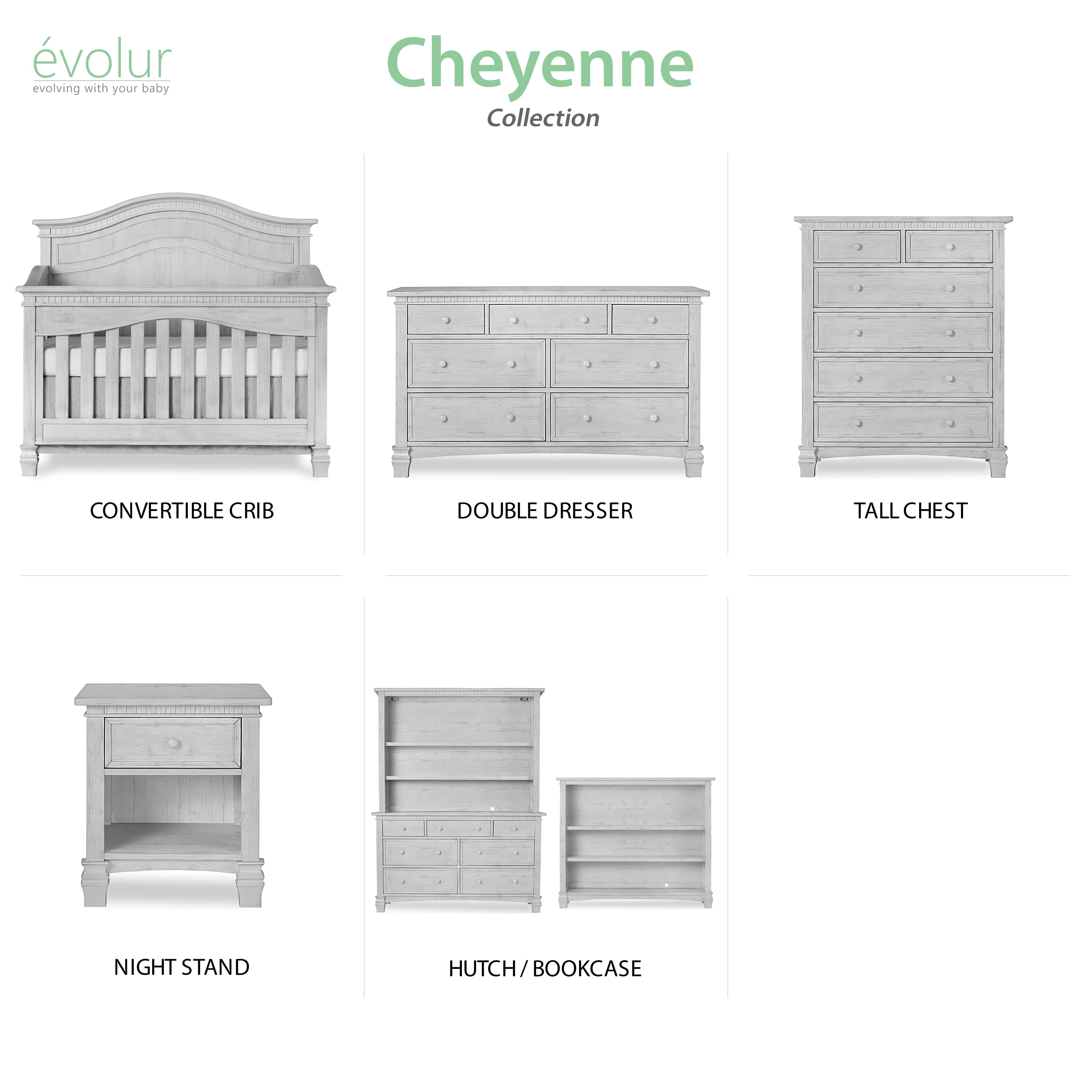 evolur cheyenne crib