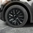 thumbnail image 2 of Fogcroll Automotive Hub Caps Wheel Cover Hubcap,19 Inches Modified Wheel Cover Replacement Easy Installation for Tesla Model Y 4PCS/Set, 2 of 13