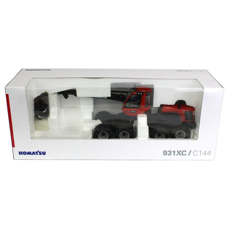 First Gear Komatsu 931XC.3 Wheeled Harvester Diecast Metal Model 1