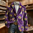 thumbnail image 5 of QSAWXQZ Men's St.Patrick's Day Carnival Blazer Graphic Print Long Sleeve Coat Festival Holiday Party Cardigan Jacket with Pockets XL, 5 of 6