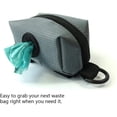 thumbnail image 3 of Dispenser, Dog Holder Leash Attachment - Walking, Running or Hiking Accessory (Grey), 3 of 8