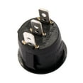 thumbnail image 3 of 10Pcs AC250V/10A 125V/12A 3P SPDT I/O Interruptor de botón redondo para barco con certificación UL, 3 of 4