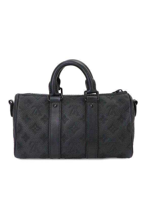Pre-Owned Louis Vuitton Keepall Bandoulire 25 Monogram Taurillon 2-way Hand/Shoulder Handbag...