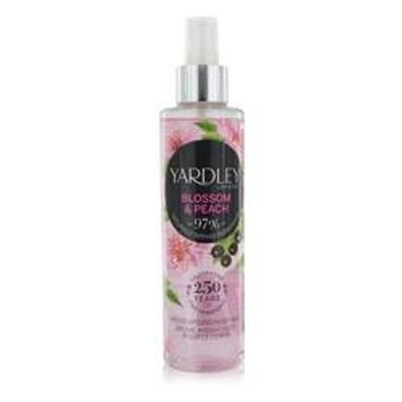 Yardley Blossom & Peach Moisturizing Body Mist By Yardley London-6.8 oz