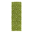 thumbnail image 3 of Unique Loom Trellis Shag Collection Area Rug - Ruth (2' x 6' Runner Green/Ivory), 3 of 11