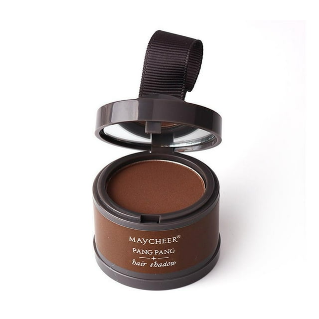 Hairline Powder & Root Touch-Up for Thinning Hair, Natural Blending Shadow Makeup Concealer with Rose Extract, 4g
