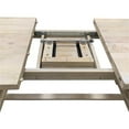 thumbnail image 6 of Benedict Extendable Dining Set with 10 Solid Wood Chairs in Ivory Boucle Fabric, 6 of 15