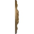 thumbnail image 4 of ekena millwork cm30flpas 30" od id x 3 1/4" p flagstone (fits canopies up to 3 7/8"), hand-painted pale gold ceiling medallion,, 4 of 6
