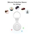 thumbnail image 1 of Portable Silicone Cover Anti-Scratch Keychain Cover for Airtags Locator Tracker, 1 of 7