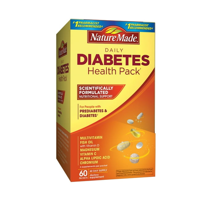 Nature Made Diabetes Health Pack, 60 ct.