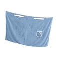 thumbnail image 4 of Toalla de baño para mujer, falda de baño de secado rápido, bata de ducha para piscinas y spa. Azul claro, 4 of 9