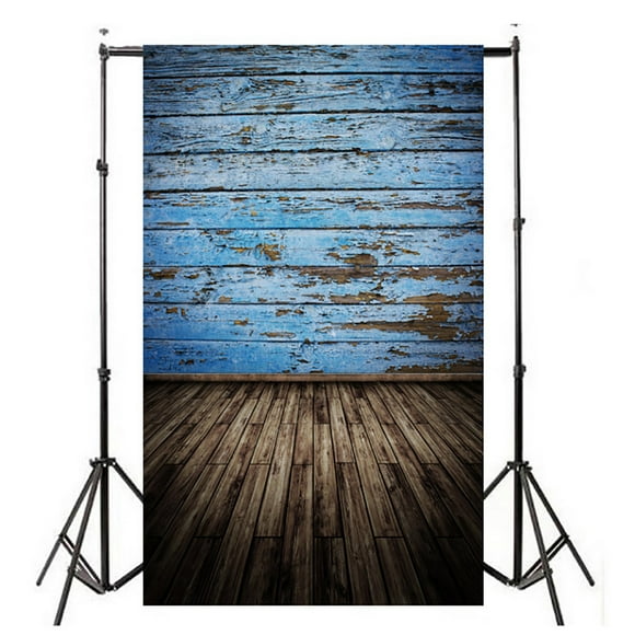 Agiferg Vinyl Wood Wall Floor Photography Studio Prop Backdrop Background 3x5FT D