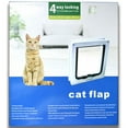 thumbnail image 4 of Porte à Clapet pour Chat, Installation Facile, Porte Intérieure et Extérieure pour Animal, Porte Silencieuse pour Chaton, 4 of 10