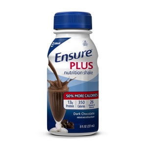 Ensure Plus Dark Chocolate Retail 8 oz. Bottle - 1