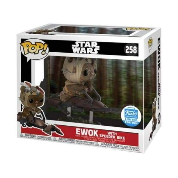 Ewok with Speeder Bike Star Wars Pop 258 Walmart