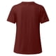 thumbnail image 5 of Puntoco 2024, tops a la moda de verano para mujer, jersey de manga corta sólido corto con cuello redondo, tops de encaje, blusa, 5 of 5