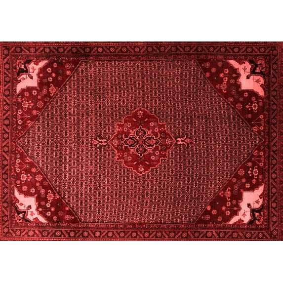 Ahgly Company Indoor Rectangle Persian Red Traditional Area Rugs, 2' x 5'