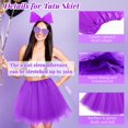 thumbnail image 3 of Conjunto de Falda Tutú Lainlight para Adultas con Gafas de Sol Color Púrpura, 3 of 6