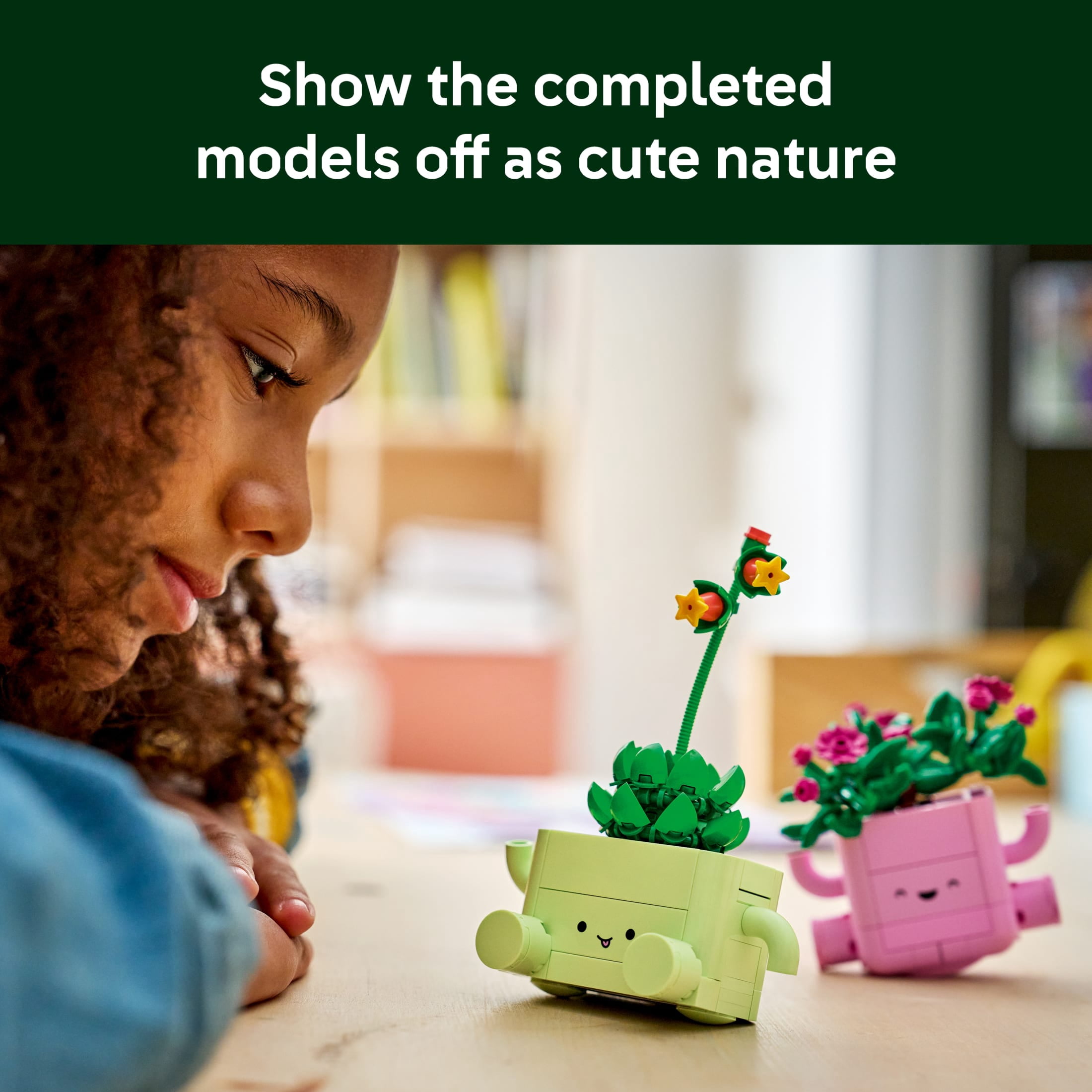 LEGO Botanicals Rocking Plants - Building Toy for Kids, Girls & Boys, Ages 9+ - Home Decor for Bedroom or Book Shelf - Housewarming Gift Ideas - 11506
