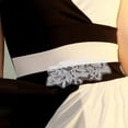 thumbnail image 4 of HEALEEP 1Par Aplicación Floral De Tela Para Ropa Decorativa Y Cosplay Plateada, 4 of 8