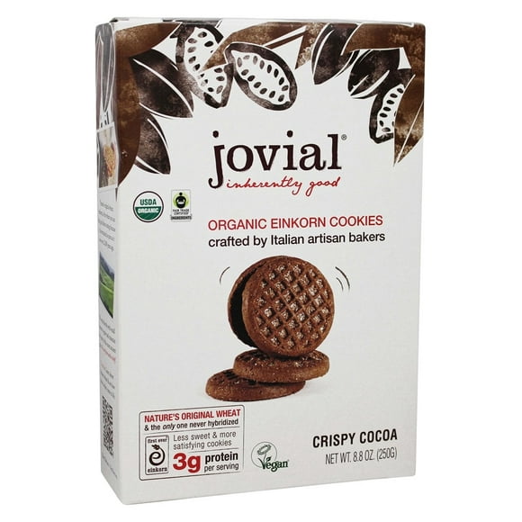 Jovial Foods - Einkorn Cookies Crispy Cocoa - 8.8 oz.