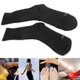 thumbnail image 3 of Sports Socks, Protecting Feet From Shear Breathable Sports Socks Mesh Design Reduce Foot Friction Sweat-absorbing  for Playing Basketball ,Yellow,Black,Red, 3 of 8
