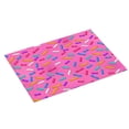 thumbnail image 2 of Microfiber Drying Mat, Magenta Candy Print Dish Drying Mat for Kitchen Counter, 18 x 24 inches, 2 of 9