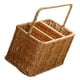 thumbnail image 2 of Organizador de almacenamiento de cubiertos dividido tejido Cesta de escritorio tejida de canasta de cubiertas, 2 of 3