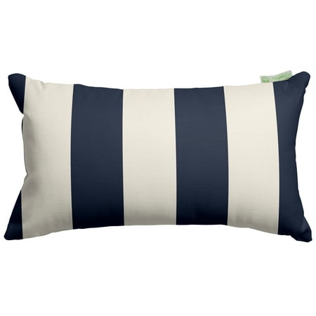 UPC 859072206229 product image for Majestic Home Goods Vertical Stripe Indoor Outdoor Small Decorative Throw Pillow | upcitemdb.com