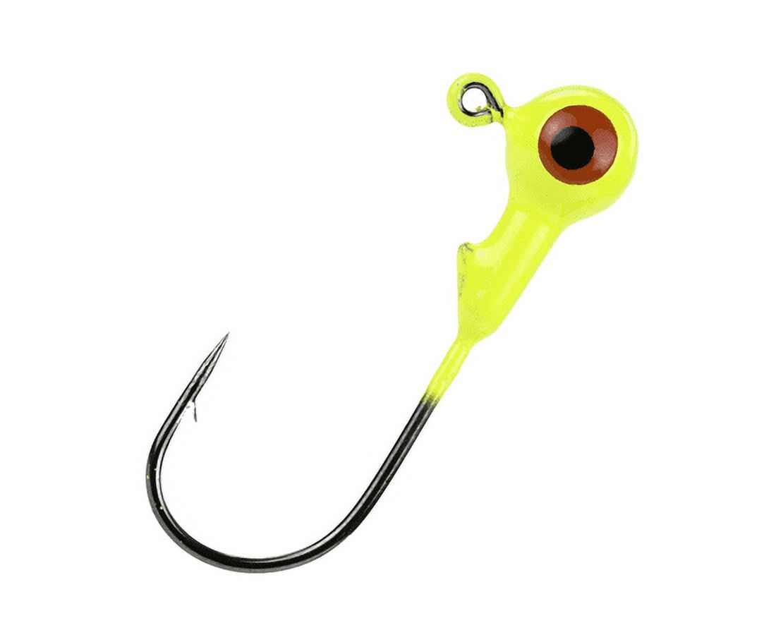 Mr Crappie Jig Heads 1/32 Fluorescent Orange 25pk