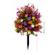 thumbnail image 3 of Flores artificiales para decoración de jardín exterior | Adornos de suelo con ramos de flores artificiales, 3 of 9