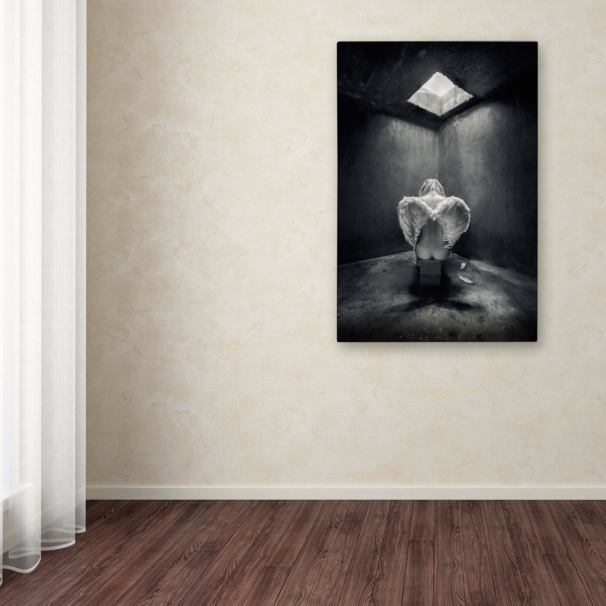 Petar Lupic 'Busted' Canvas Art