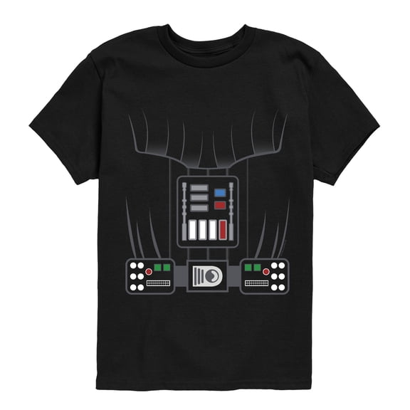 Star Wars - Vader Costume - Youth Boys Short Sleeve Graphic T-Shirt