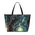 thumbnail image 2 of Easygdp Enchanted Forest Skull Path Bolsa de Viaje de Playa de Gran Capacidad, Bolsa Tote Perfecta para la Playa, Escapadas de Fin de Semana y Viajes, 2 of 7