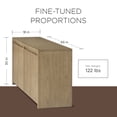 thumbnail image 2 of Maven Lane Buffet Contemporain en Bois Iris Finition Gris Raffiné, 2 of 6
