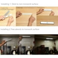 thumbnail image 5 of 10 lámparas LED, inalámbricas, recargables por USB, magnetizadas, con sensor de movimiento, portátiles, luz de armario, luz portátil de emergencia, luz de noche para niños, extra, plateadas, 5 of 5